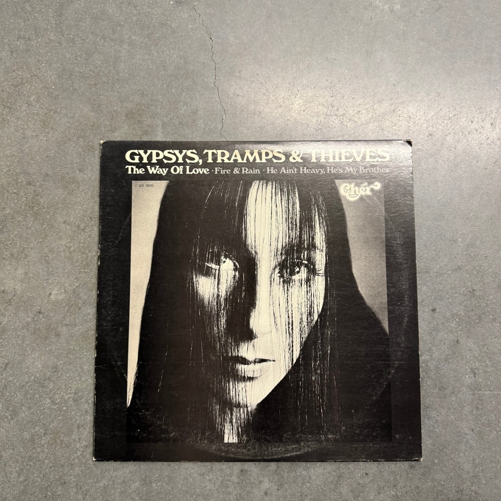 Cher Gypsys Tramps & Thieves Vinyl LP Album 1971 Kapp Records KS 3649 Avedon Art
